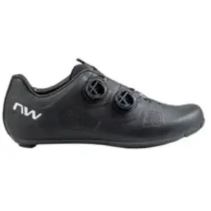 Comparateur de prix : Northwave Revolution - Chaussures vélo de route homme Black / White 42