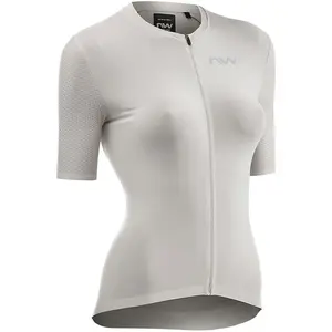 Maillot Northwave Extreme manche courte gris clair femme - L pas cher