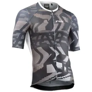 Maillot Northwave Blade Air manches courtes marron noir gris - M pas cher