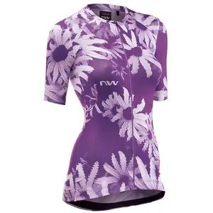 Maillot manches courtes femme northwave blade violet pas cher