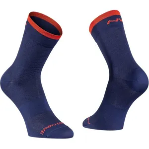 Northwave Origin High Sock - Chaussettes vélo Blue / Red S (37 - 39) pas cher