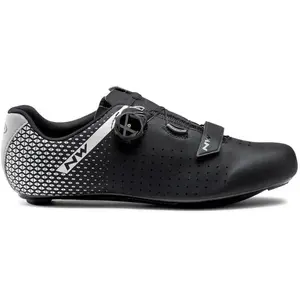 Northwave Core Plus 2 - Chaussures vélo de route homme Black / Silver 45 pas cher