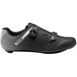 Northwave Core Plus 2 - Chaussures vélo de route homme Black / Silver 41 pas cher