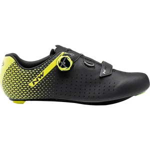 Chaussures Northwave Core Plus 2 noir jaune fluo - 41 pas cher