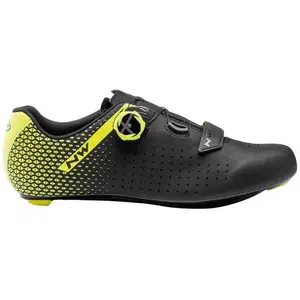 Chaussures Northwave Core Plus 2 noir jaune fluo - 46 pas cher