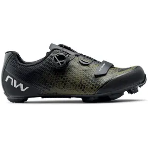 Chaussures Northwave Razer 2 VTT noir vert-gris - 41 pas cher