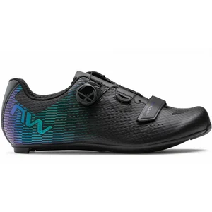 Chaussures route northwave storm carbon 2 noir iridescent pas cher