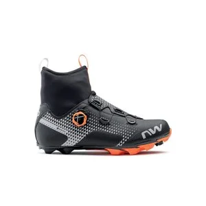 Paire de chaussures vtt northwave celsius xc gtx noir orange pas cher