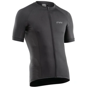 Maillot manches courtes full zip Northwave Force Noir S NWB89221022-black
