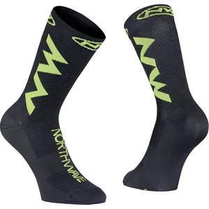 Northwave Extreme Air Socks - Chaussettes vélo Black / Lime Fluo S (37...Vendu parhardloop