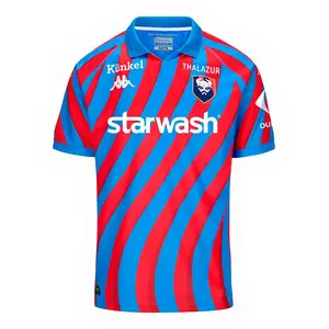 Comparateur de prix : Kappa Maillot Kombat Home SM Caen Bleu/Rouge Homme bleu / rouge L