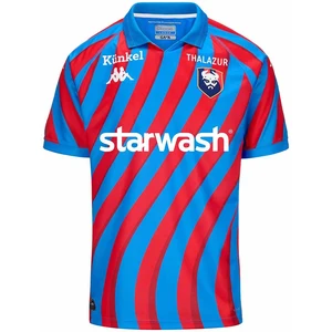 Kappa Maillot Kombat Home SM Caen Bleu/Rouge Enfant bleu / rouge 14 ansVendu paramazon