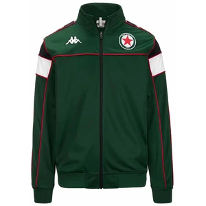 Kappa Veste 222 Banda Merez Slim Red Star 24/25 vert L pas cher