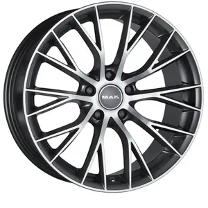 Jantes en alliage MAK MUNCHEN 8.5x19 5x120 ET 37 GUN MET-MIRROR FACE