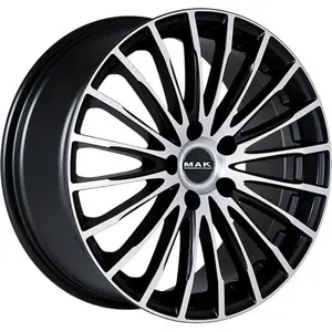 Jante Alu Mak Fatale 17 Pouces - 7.5x17 5x100 Et48 Noir Poli pas cher