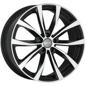 Jante alu 17 pouces MAK Wolf 5x114,3 7,5J ET48, Farbe Schwarzer Spiegel pas cher