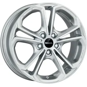 Jante alu 16 pouces MAK Hessen 5x115 6,5J ET41, Farbe Silber