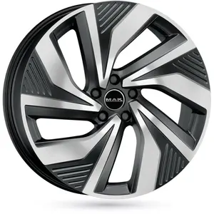 Jante Alu Mak Electra 8x19 5x114.3 Et35 Noir Brillant pas cher