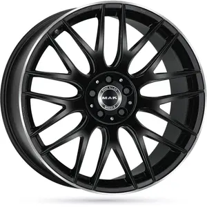 Comparateur de prix : Jante Alu Mak Arrow-d 9.5x20 5x112 Et57 Black Glossy Bord Poli
