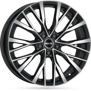 Comparateur de prix : Jante Alu Mak Kent 9x22 5x108 Et43 Noir Brillant