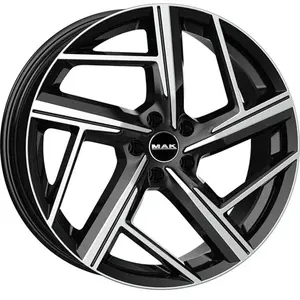 Comparateur de prix : Jante Alu Mak Qvattro 9x20 5x112 Et49 Noir Face Polie