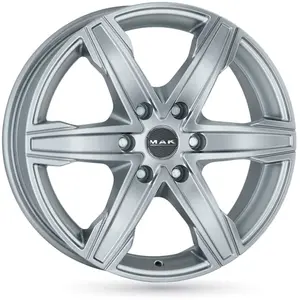 Jante Alu Mak King6 8x18 6x114.3 Et45 Noir Mat Poli