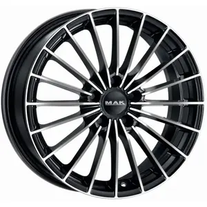 Jante alu 16 pouces MAK Arese 5x110 6,5J ET35, Farbe Schwarzer Spiegel pas cher