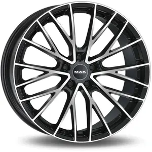 Jante Alu Mak Speciale-d 9.5x20 5x112 Et22 Noir Poli pas cher
