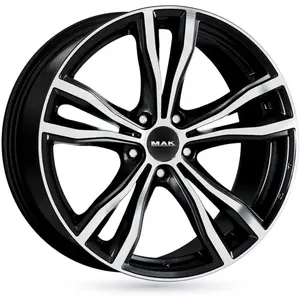 Jante Alu Mak X-mode 9x19 5x120 Et37 Gunmetal Face Polie pas cher