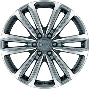 Jante Alu Mak Safari6 7.5x17 6x139.7 Et33 Gunmetal Face Polie pas cher
