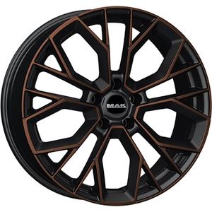 Jantes en alliage MAK STILO 8.5x20 5x114,3 ET 40 NOIR & BRONZE pas cher