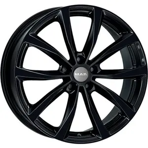 Jante Alu Mak Wolf 6.5x16 5x112 Et50 Noir Brillant pas cher