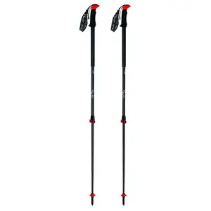 Plum - Bâtons polyvalents - Batons Trail Tour FL Carbon EF en Aluminium - Noir pas cher