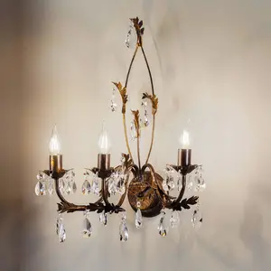 ONLI Applique Teresa comme lustre, à 3 lampes pas cher