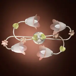 Comparateur de prix : ONLI Plafonnier Botton style florentin à quatre lampes