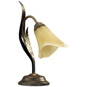 Comparateur de prix : Onli Alga Lampe De Table En Verre, Abat-Jour En Verre, 1x E14