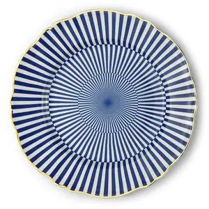 Bitossi Home - Assiette Vaisselle - Bleu - Porcelaine - Designer La Ti...Vendu parmade-in-design