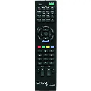Comparateur de prix : Bravo TC-Original-3 Télécommande pré-programmée pour TV Sony Noire