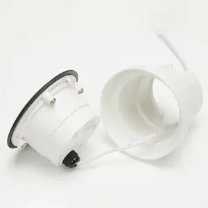 Fumagalli Lampe encastrable sol LED Ceci 120-2L en noir CCT pas cher