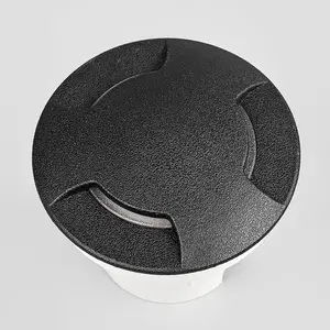 Fumagalli Lampe encastrable sol LED Ceci 120-3L noire CCT