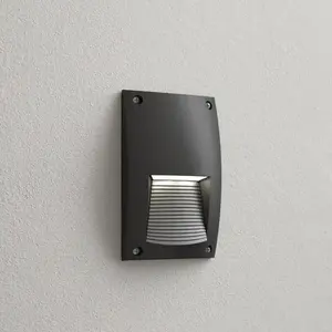 Fumagalli Lampe encastrable LED Leti 200-VP noire 3 W CCTVendu parluminaire