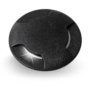 Fumagalli Spot encastré sol LED Ceci 160-3L noir CCT