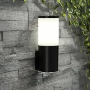 Fumagalli Applique d'extérieur LED Amelia CCT, noireVendu parrue-du-commerce