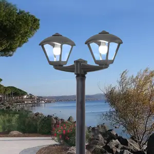 Fumagalli Luminaire d'extérieur Emilio Nardo/Dario noir, clair à 2 lam...