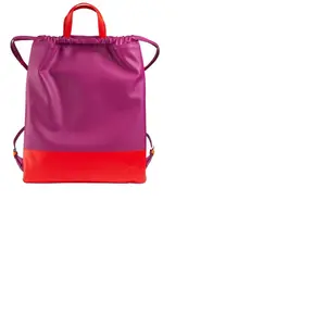 Sac à dos en cuir - DUDU - 42 cm - Violet - Décontracté - Compatible A... pas cher
