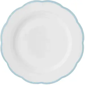 Bitossi - Assiette Petalo Bleu ciel SVendu parsmallable