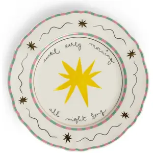 Bitossi - Assiette Stella Multicolore taille unique pas cher