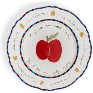 Bitossi - Assiette Mela Multicolore taille unique