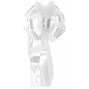 SANTEX noeud tulle individuel blanc 100 mm - chalayer 000251801000001 pas cher