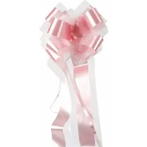 RueDeLaFete NOEUD TULLE INDIVIDUEL ROSE 100 MM pas cher